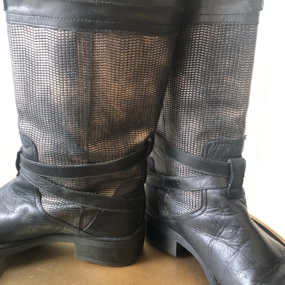 AQUATALIA BY MARVIN K MOTO BOOTS. 8.5. EUC - Picture 6 of 7